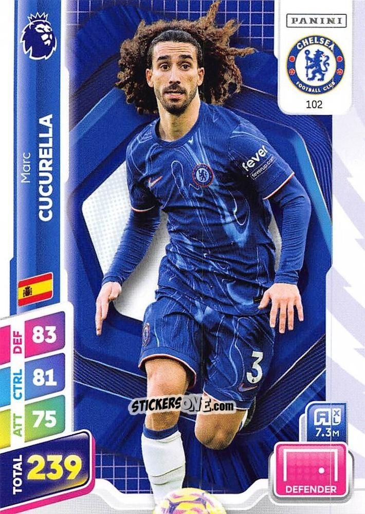 Cromo Marc Cucurella - English Premier League 2024-2025. Adrenalyn XL Plus
 n. 102 - Panini