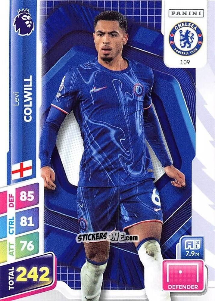 Cromo Levi Colwill - English Premier League 2024-2025. Adrenalyn XL Plus
 n. 109 - Panini