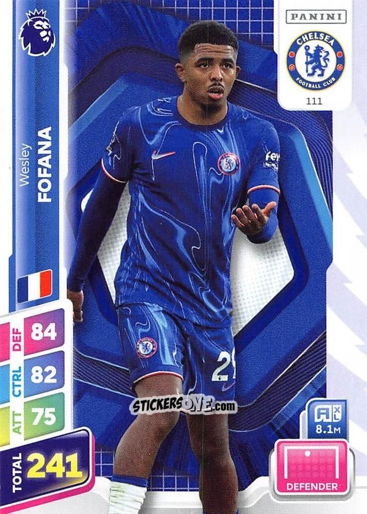Figurina David Datro Fofana - English Premier League 2024-2025. Adrenalyn XL Plus
 n. 111 - Panini