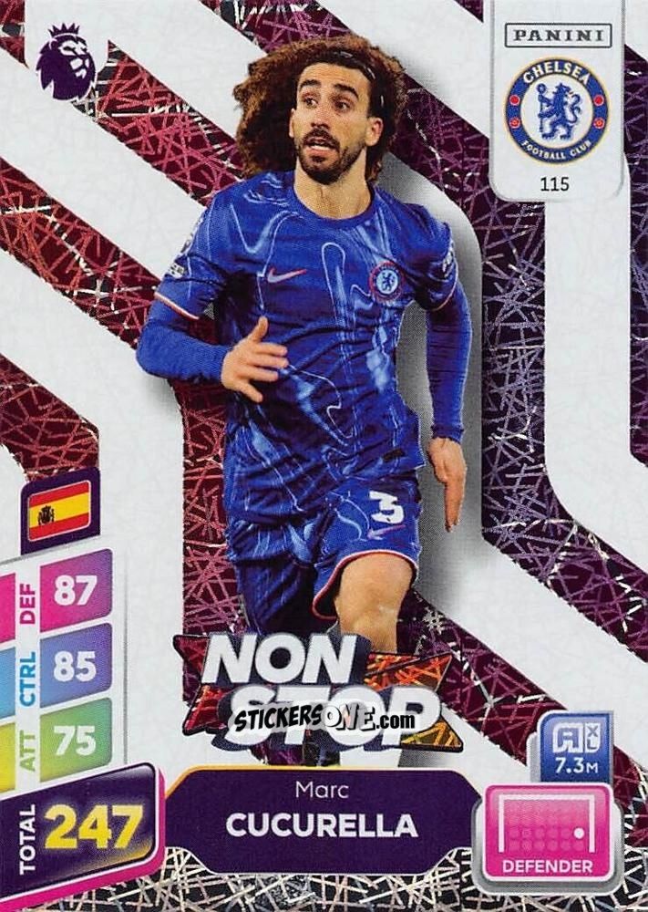 Cromo Marc Cucurella - English Premier League 2024-2025. Adrenalyn XL Plus
 n. 115 - Panini