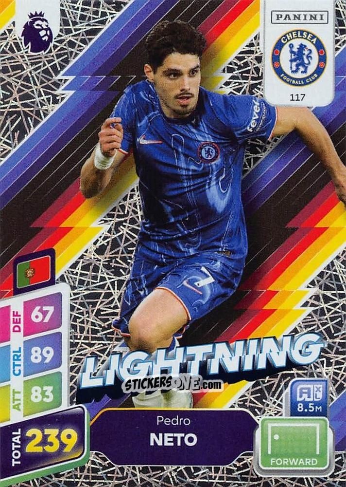Sticker Pedro Neto - English Premier League 2024-2025. Adrenalyn XL Plus
 n. 117 - Panini