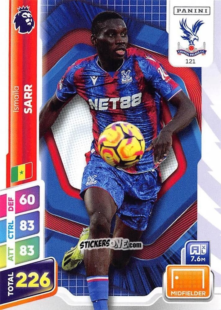 Sticker Ismaïla Sarr - English Premier League 2024-2025. Adrenalyn XL Plus
 n. 121 - Panini