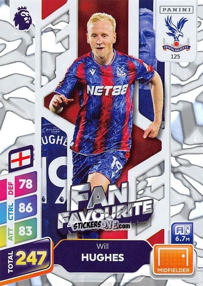 Sticker Will Hughes - English Premier League 2024-2025. Adrenalyn XL Plus
 n. 125 - Panini