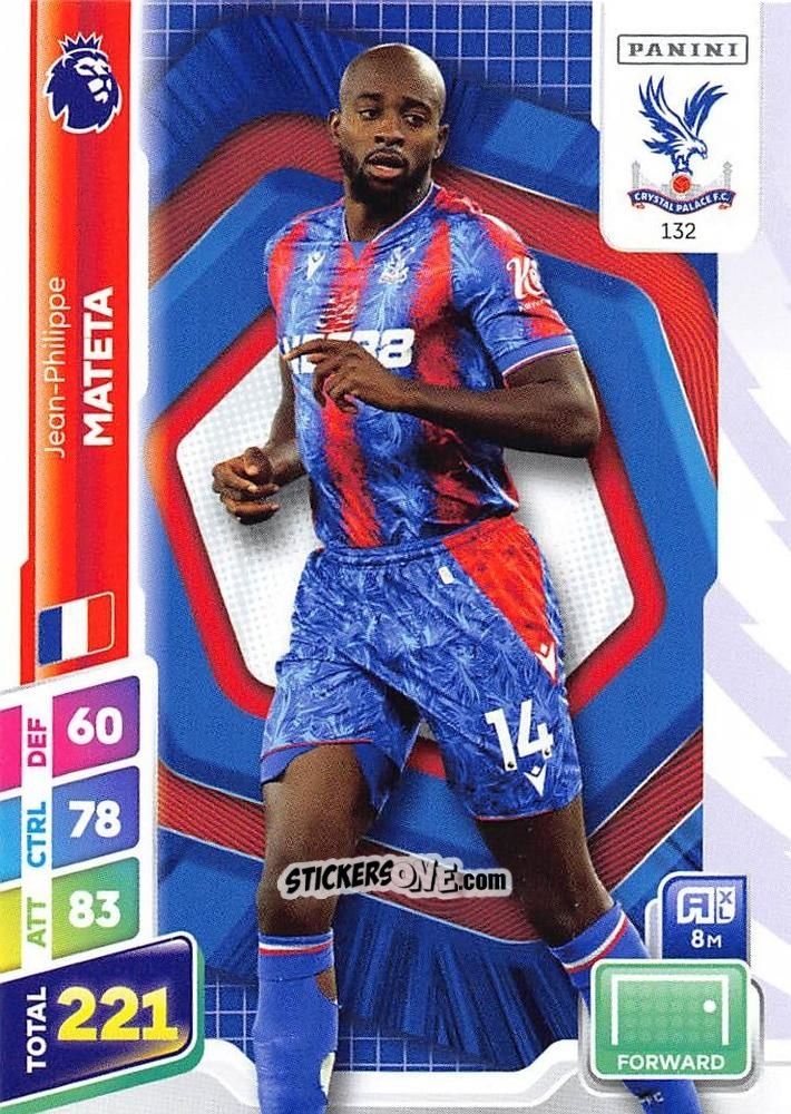Sticker Jean-Philippe Mateta - English Premier League 2024-2025. Adrenalyn XL Plus
 n. 132 - Panini