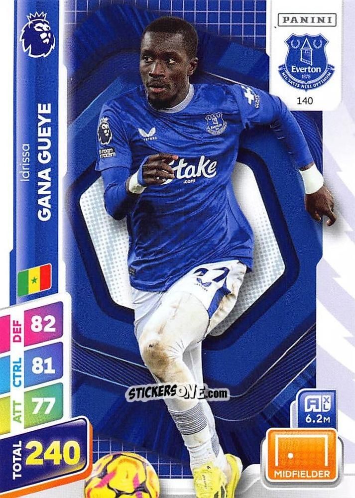 Sticker Idrissa Gana Gueye - English Premier League 2024-2025. Adrenalyn XL Plus
 n. 140 - Panini
