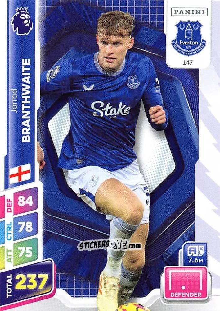 Cromo Jarrad Branthwaite - English Premier League 2024-2025. Adrenalyn XL Plus
 n. 147 - Panini