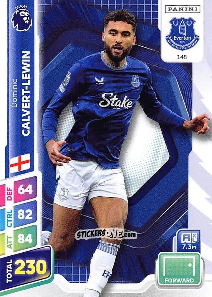 Sticker Dominic Calvert-Lewin - English Premier League 2024-2025. Adrenalyn XL Plus
 n. 148 - Panini