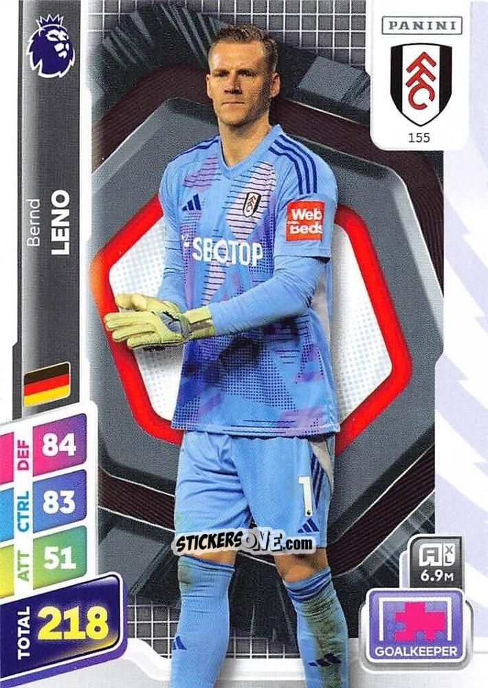 Sticker Bernd Leno - English Premier League 2024-2025. Adrenalyn XL Plus
 n. 155 - Panini