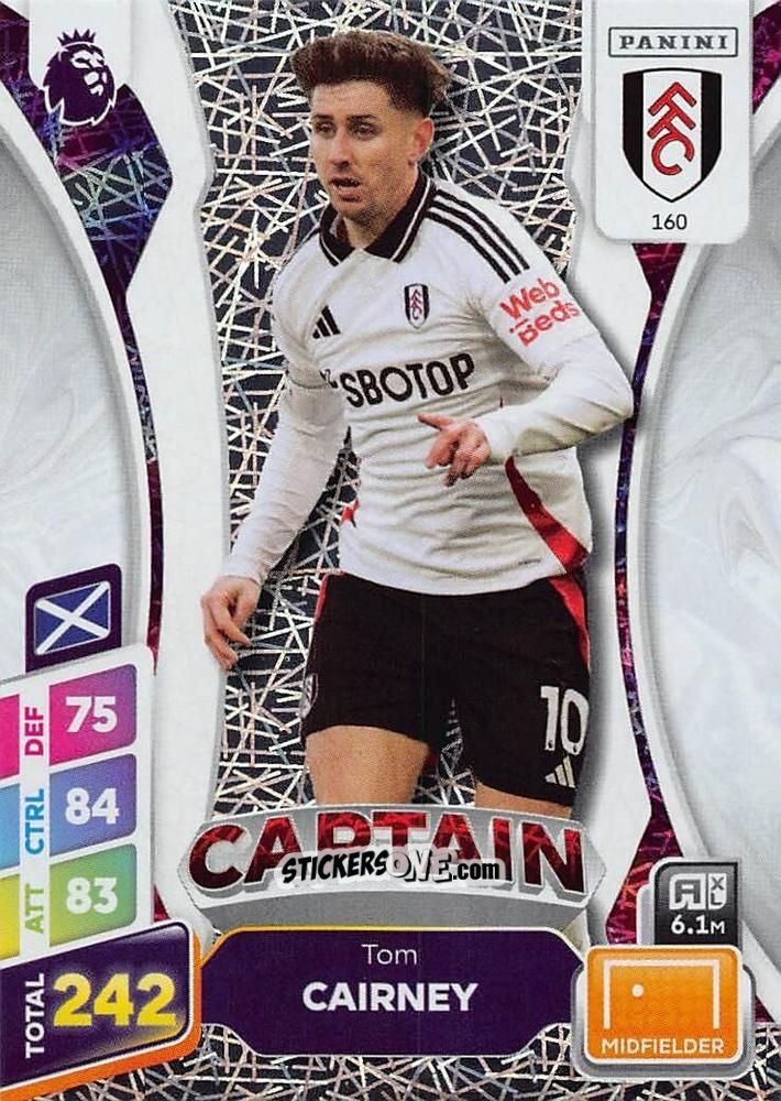 Sticker Tom Cairney - English Premier League 2024-2025. Adrenalyn XL Plus
 n. 160 - Panini
