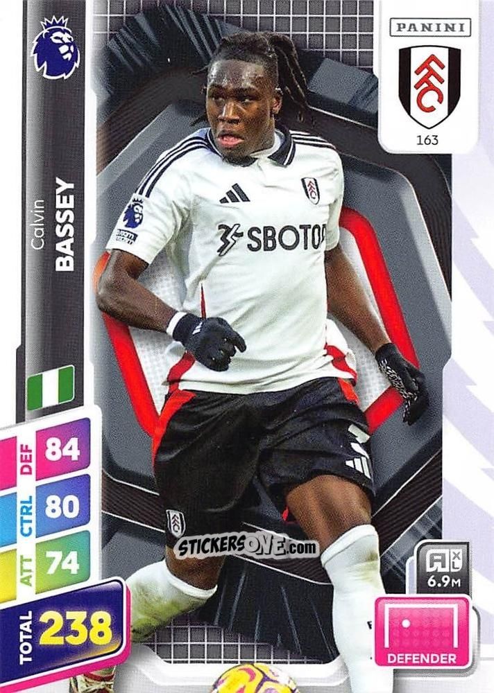 Sticker Calvin Bassey - English Premier League 2024-2025. Adrenalyn XL Plus
 n. 163 - Panini