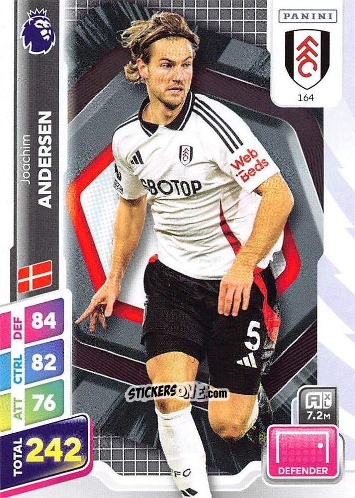 Sticker Joachim Andersen - English Premier League 2024-2025. Adrenalyn XL Plus
 n. 164 - Panini
