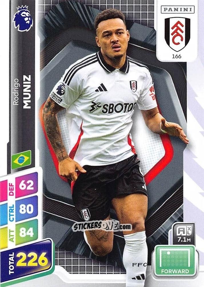 Figurina Rodrigo Muniz - English Premier League 2024-2025. Adrenalyn XL Plus
 n. 166 - Panini