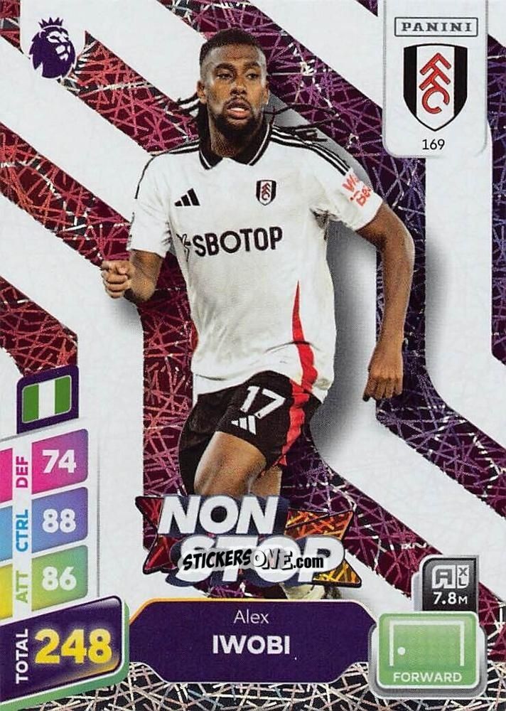 Cromo Alex Iwobi - English Premier League 2024-2025. Adrenalyn XL Plus
 n. 169 - Panini