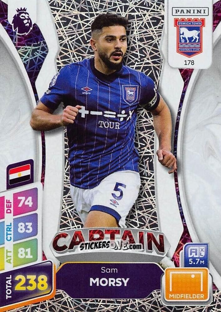 Cromo Sam Morsy - English Premier League 2024-2025. Adrenalyn XL Plus
 n. 178 - Panini