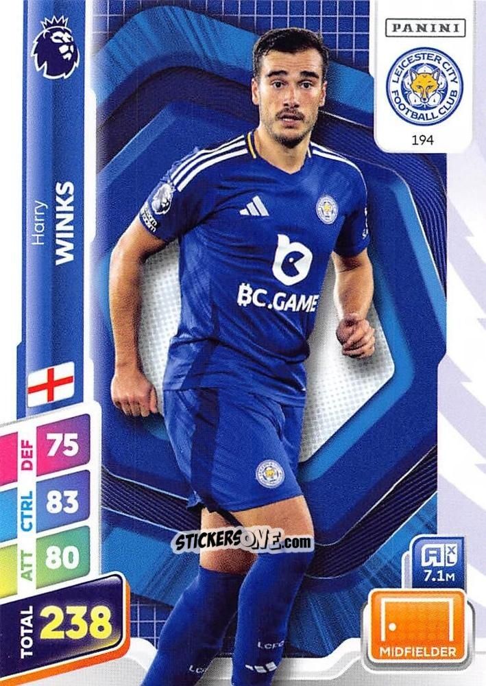 Sticker Harry Winks - English Premier League 2024-2025. Adrenalyn XL Plus
 n. 194 - Panini