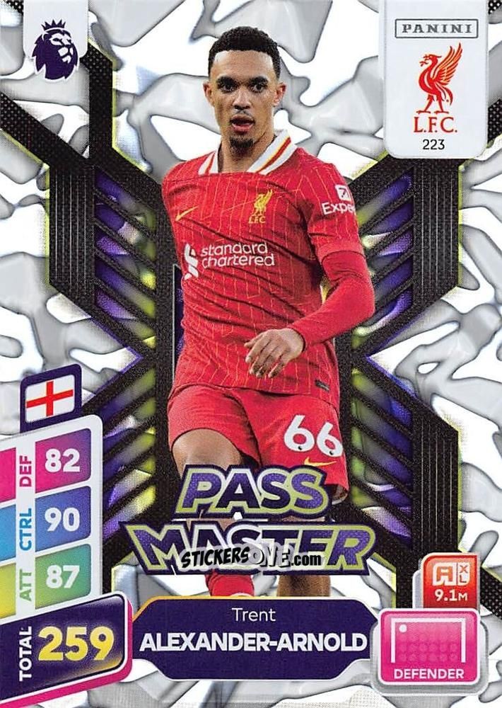Cromo Trent Alexander-Arnold - English Premier League 2024-2025. Adrenalyn XL Plus
 n. 223 - Panini