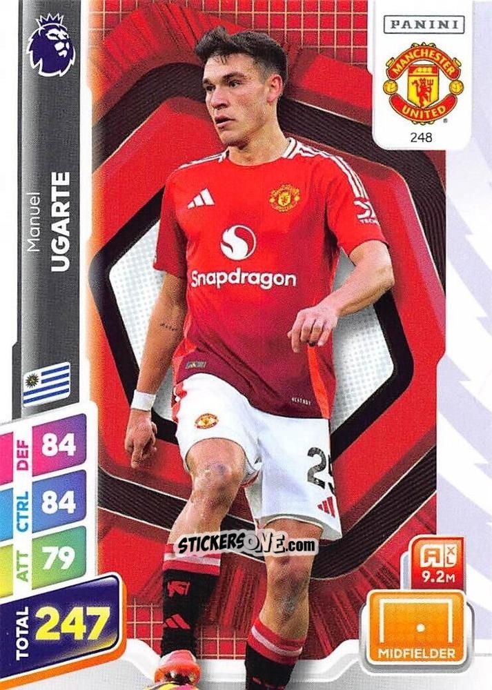 Cromo Manuel Ugarte - English Premier League 2024-2025. Adrenalyn XL Plus
 n. 248 - Panini
