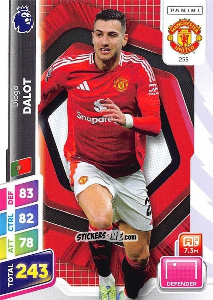 Sticker Diogo Dalot - English Premier League 2024-2025. Adrenalyn XL Plus
 n. 255 - Panini