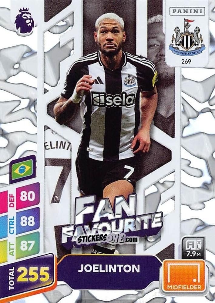 Sticker Joelinton - English Premier League 2024-2025. Adrenalyn XL Plus
 n. 269 - Panini