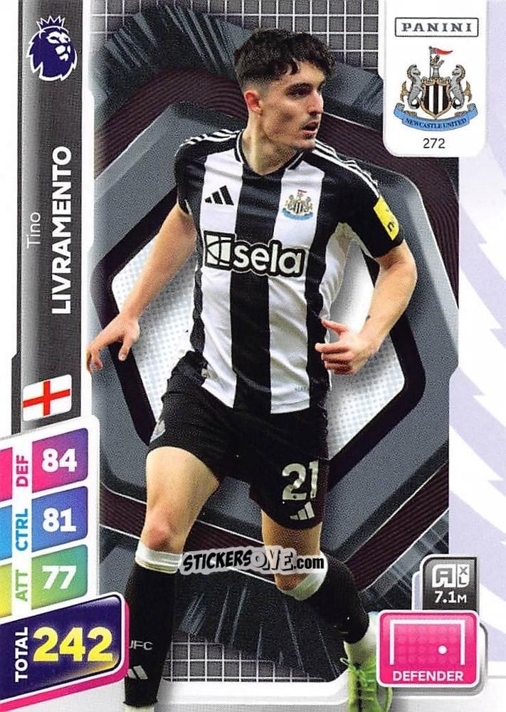 Cromo Tino Livramento - English Premier League 2024-2025. Adrenalyn XL Plus
 n. 272 - Panini