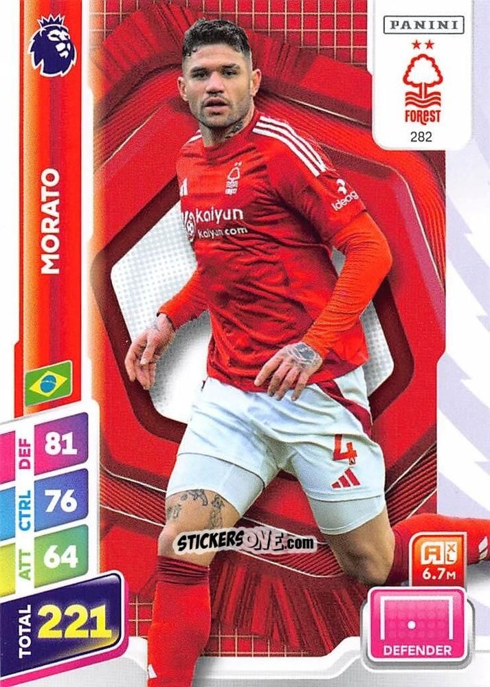 Sticker Morato - English Premier League 2024-2025. Adrenalyn XL Plus
 n. 282 - Panini
