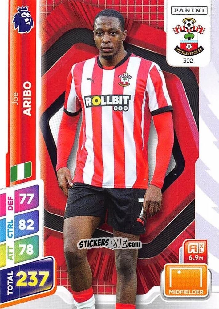 Sticker Joe Aribo - English Premier League 2024-2025. Adrenalyn XL Plus
 n. 302 - Panini