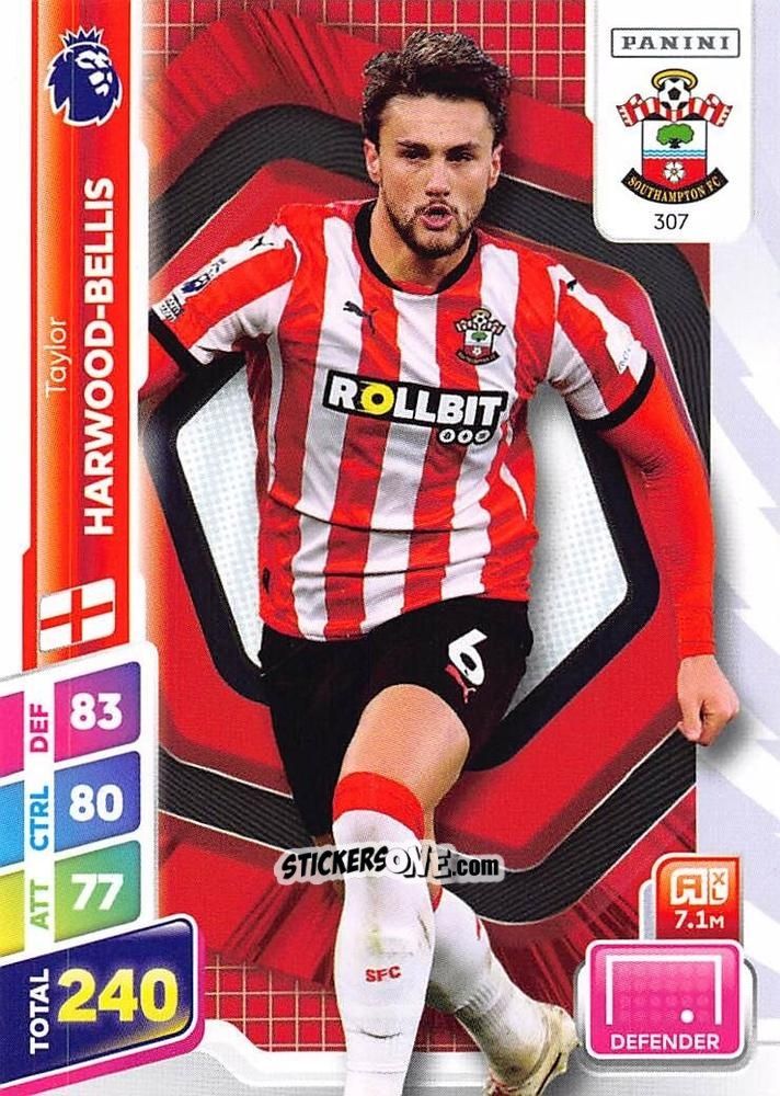 Sticker Taylor Harwood-Bellis - English Premier League 2024-2025. Adrenalyn XL Plus
 n. 307 - Panini