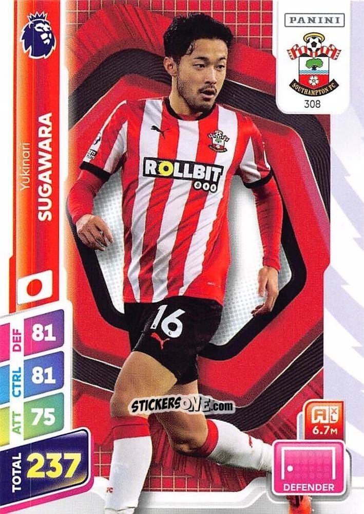 Cromo Yukinari Sugawara - English Premier League 2024-2025. Adrenalyn XL Plus
 n. 308 - Panini