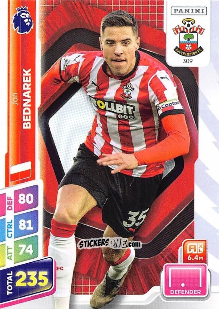 Sticker Jan Bednarek - English Premier League 2024-2025. Adrenalyn XL Plus
 n. 309 - Panini