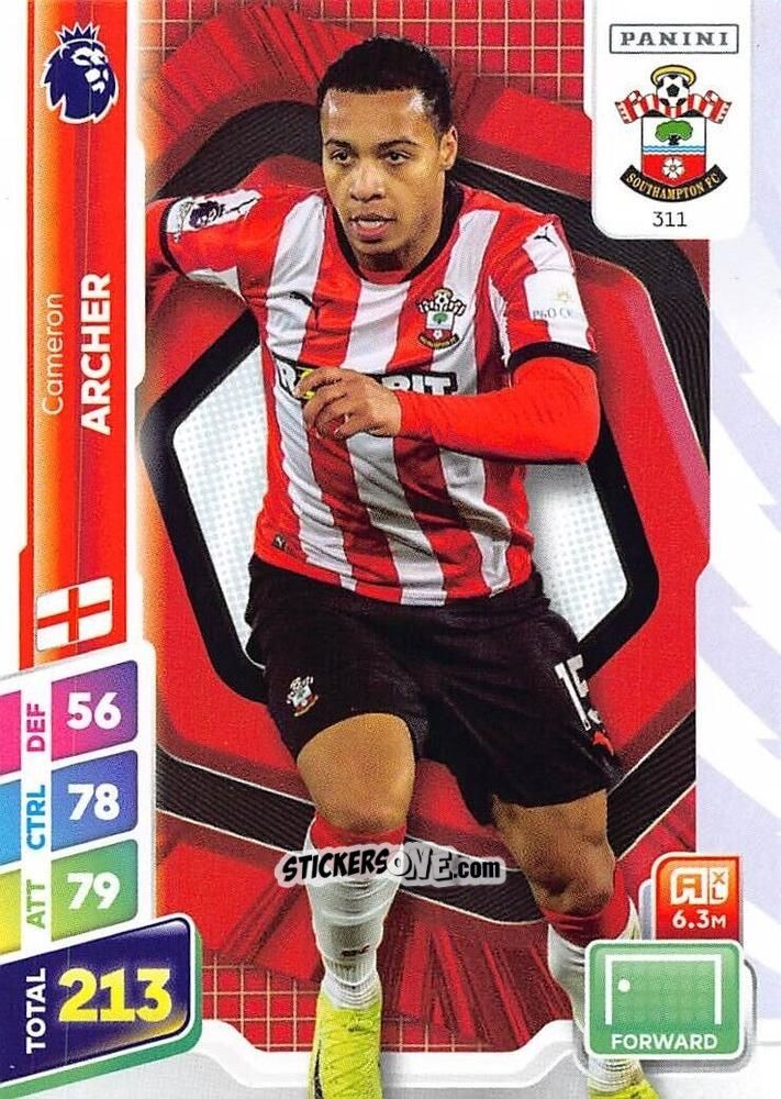 Figurina Cameron Archer - English Premier League 2024-2025. Adrenalyn XL Plus
 n. 311 - Panini