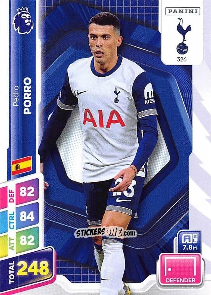 Cromo Pedro Porro - English Premier League 2024-2025. Adrenalyn XL Plus
 n. 326 - Panini