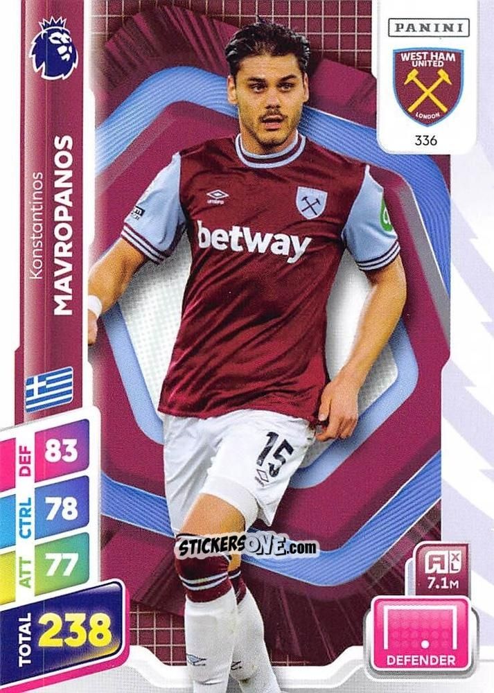 Sticker Konstantinos Mavropanos - English Premier League 2024-2025. Adrenalyn XL Plus
 n. 336 - Panini
