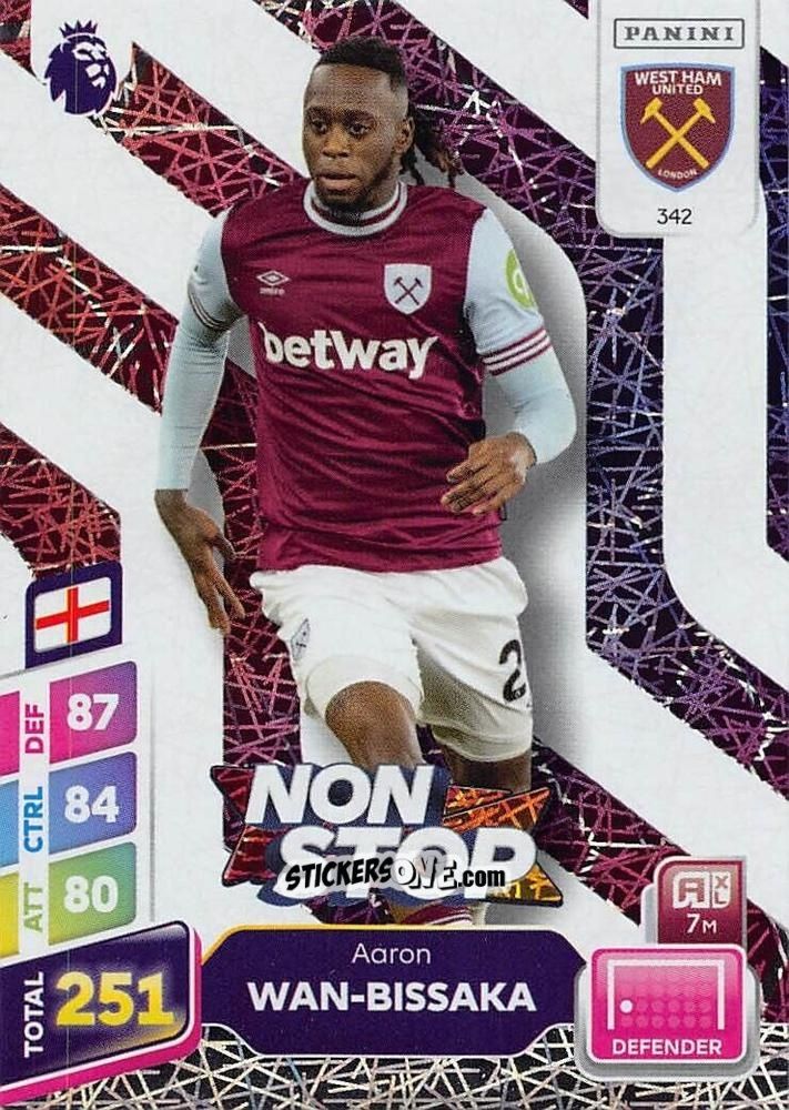 Sticker Aaron Wan-Bissaka - English Premier League 2024-2025. Adrenalyn XL Plus
 n. 342 - Panini