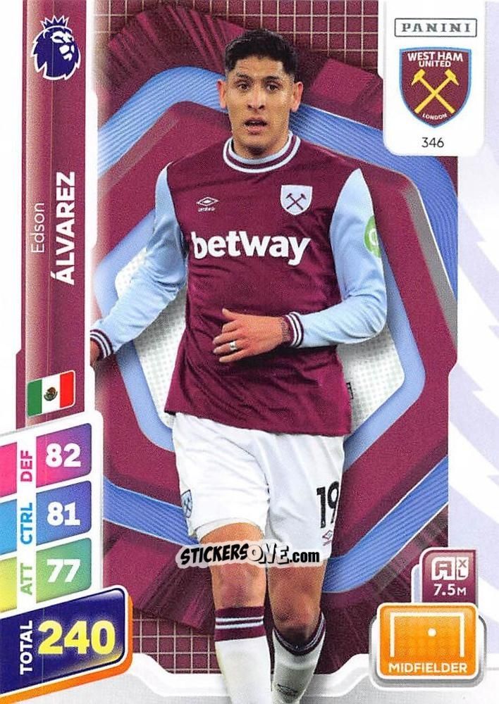 Cromo Edson Álvarez - English Premier League 2024-2025. Adrenalyn XL Plus
 n. 346 - Panini