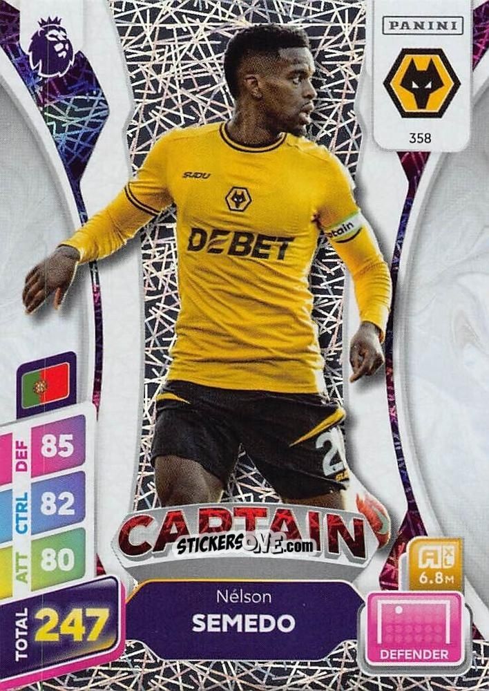 Sticker Nélson Semedo - English Premier League 2024-2025. Adrenalyn XL Plus
 n. 358 - Panini