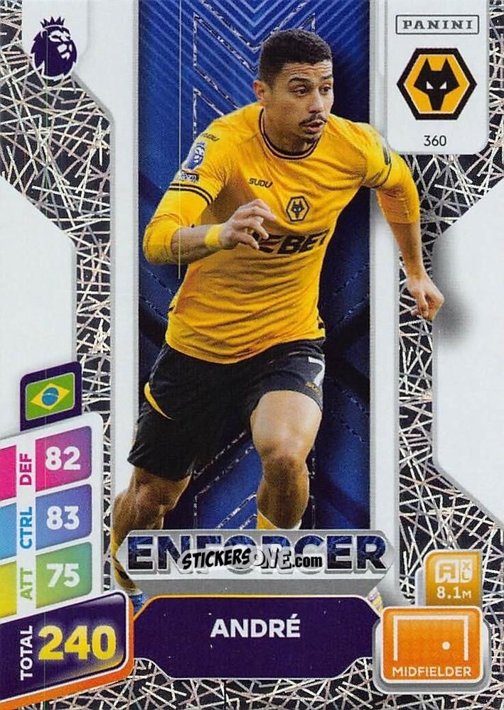Sticker André - English Premier League 2024-2025. Adrenalyn XL Plus
 n. 360 - Panini