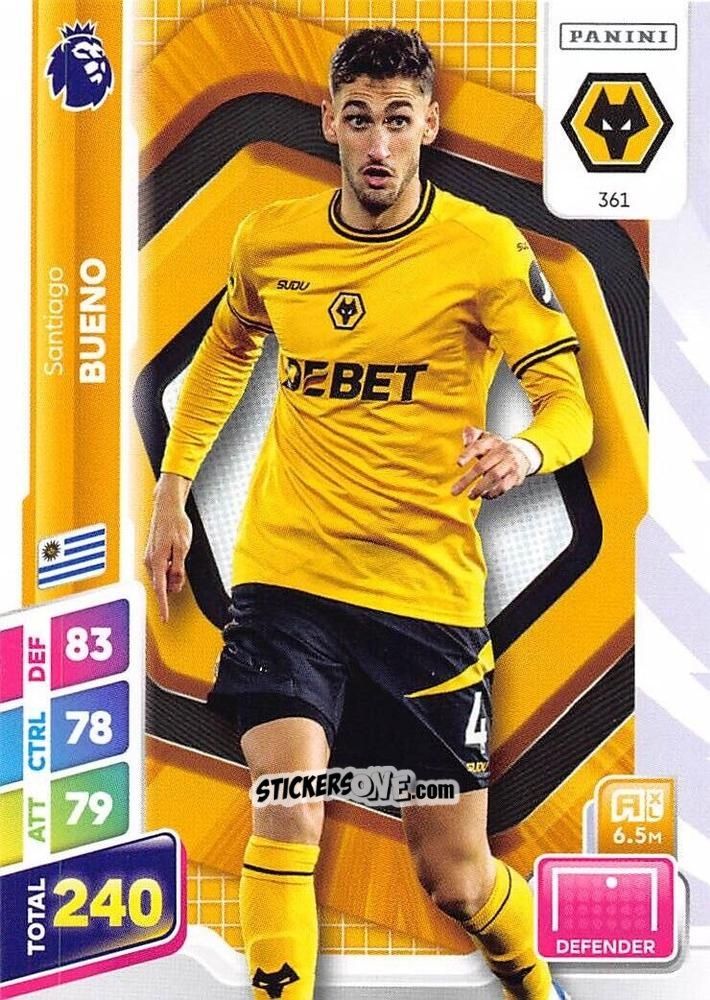 Sticker Santiago Bueno - English Premier League 2024-2025. Adrenalyn XL Plus
 n. 361 - Panini