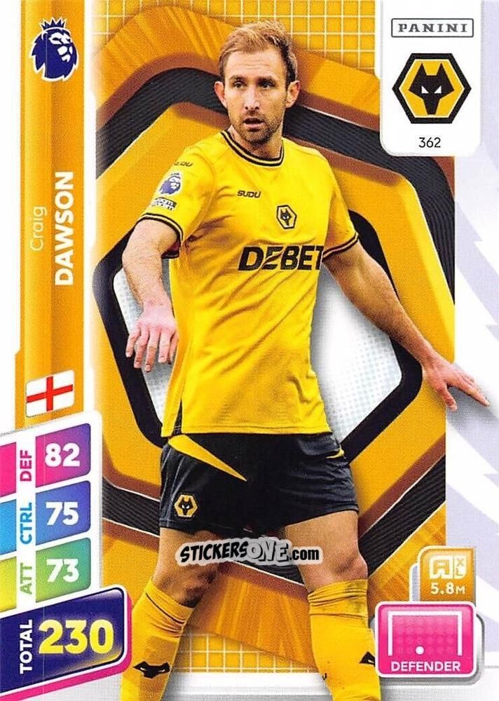 Sticker Craig Dawson - English Premier League 2024-2025. Adrenalyn XL Plus
 n. 362 - Panini