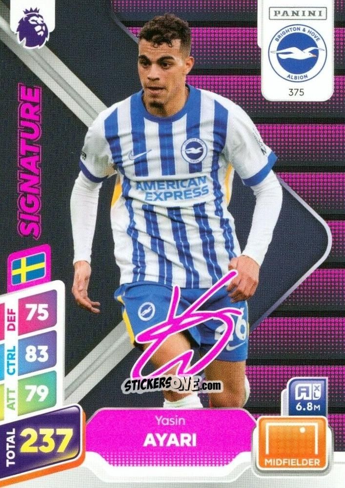 Sticker Yasin Ayari - English Premier League 2024-2025. Adrenalyn XL Plus
 n. 375 - Panini