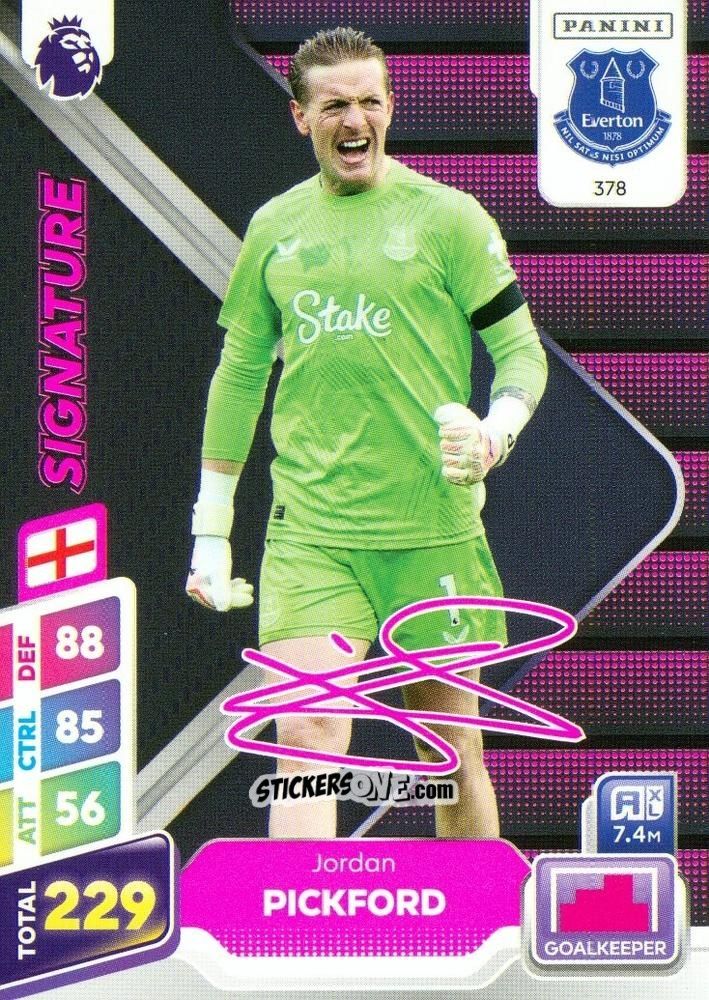 Cromo Jordan Pickford - English Premier League 2024-2025. Adrenalyn XL Plus
 n. 378 - Panini