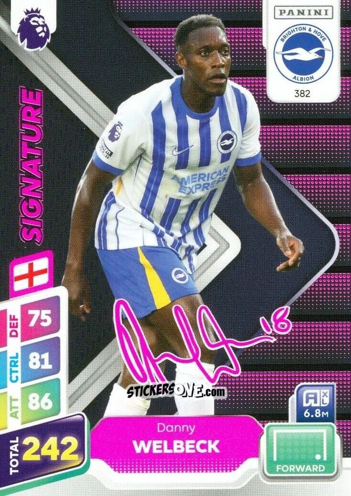 Sticker Danny Welbeck - English Premier League 2024-2025. Adrenalyn XL Plus
 n. 382 - Panini