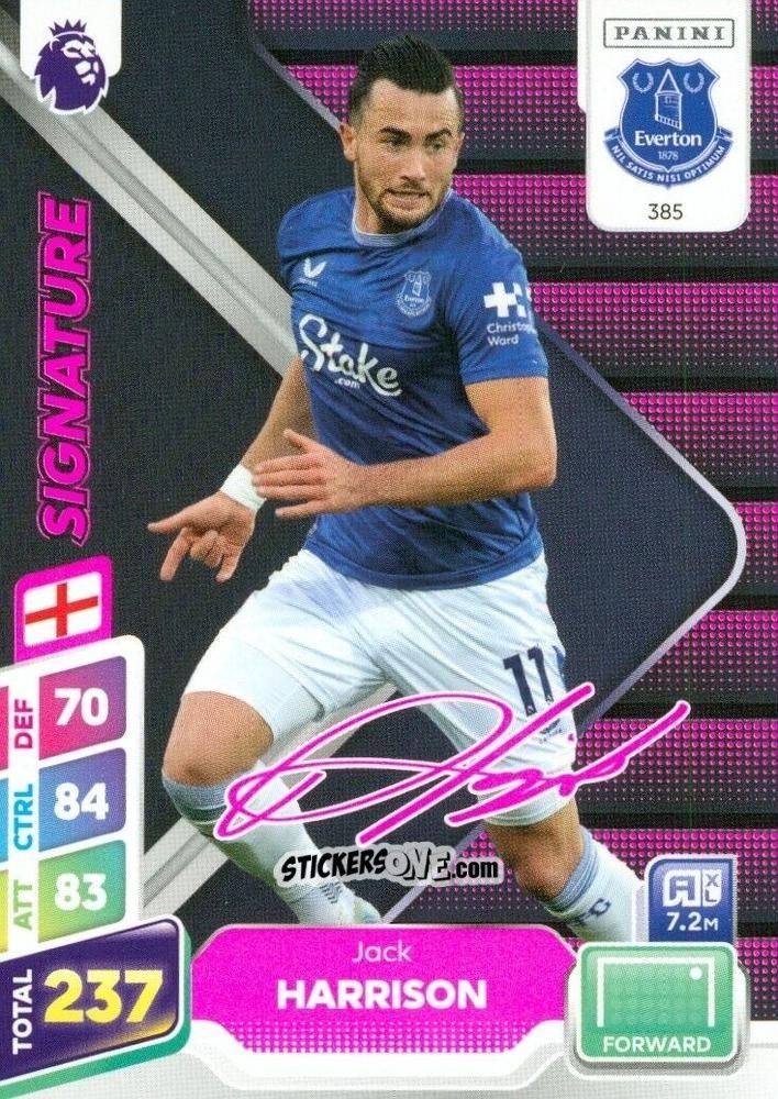 Figurina Jack Harrison - English Premier League 2024-2025. Adrenalyn XL Plus
 n. 385 - Panini