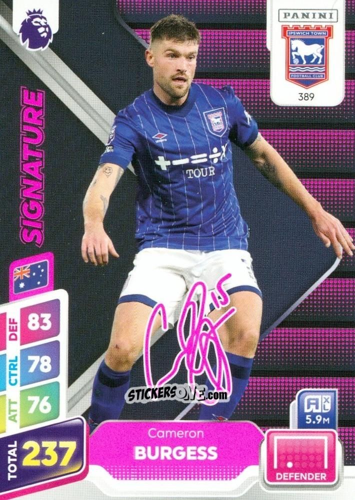 Cromo Cameron Burgess - English Premier League 2024-2025. Adrenalyn XL Plus
 n. 389 - Panini