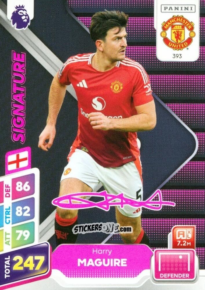 Sticker Harry Maguire - English Premier League 2024-2025. Adrenalyn XL Plus
 n. 393 - Panini