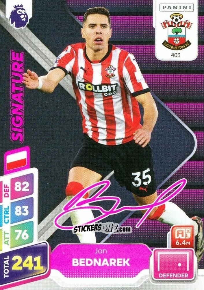 Sticker Jan Bednarek - English Premier League 2024-2025. Adrenalyn XL Plus
 n. 403 - Panini