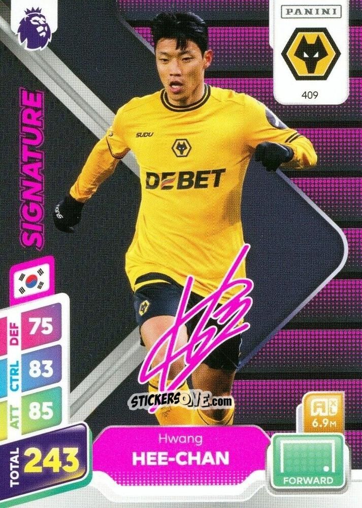 Cromo Hwang Hee-chan - English Premier League 2024-2025. Adrenalyn XL Plus
 n. 409 - Panini