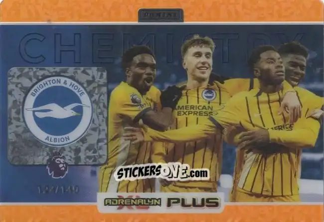 Sticker Brighton & Hove Albion - English Premier League 2024-2025. Adrenalyn XL Plus
 n. CC5Y - Panini
