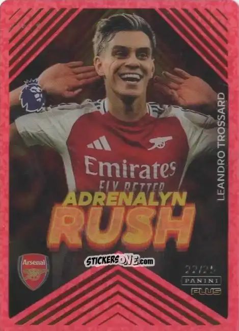 Sticker Leandro Trossard - English Premier League 2024-2025. Adrenalyn XL Plus
 n. AR2R - Panini
