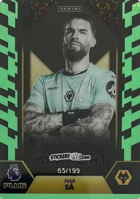 Sticker José Sá - English Premier League 2024-2025. Adrenalyn XL Plus
 n. MI20G - Panini