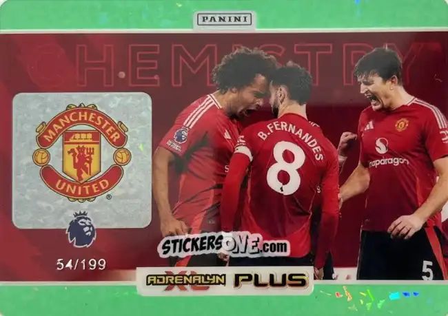 Sticker Manchester United - English Premier League 2024-2025. Adrenalyn XL Plus
 n. CH14y - Panini